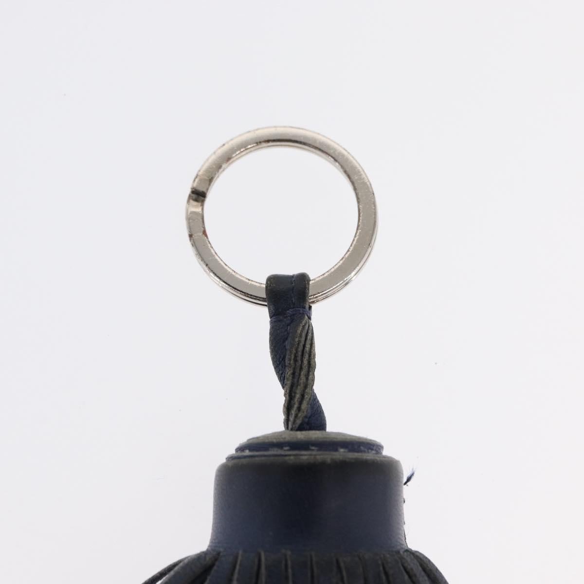 Hermès Hermes Carmen Keychain Leather Navy