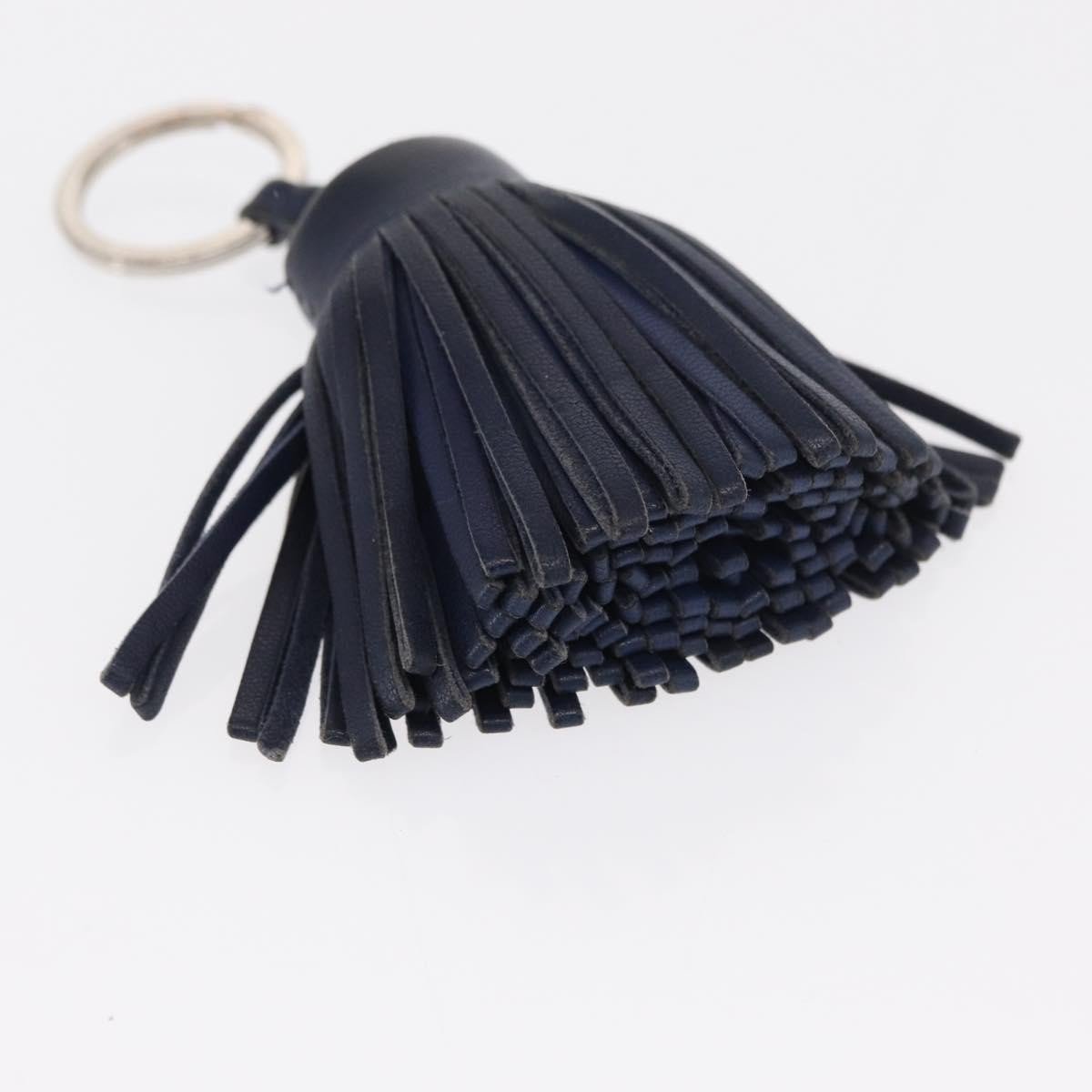 Hermès Hermes Carmen Keychain Leather Navy