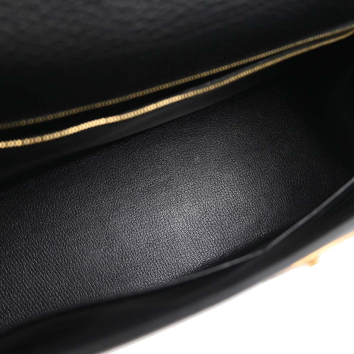 Hermès Hermes Kelly Handbag Black Ardennes with Gold Hardware 35 Zwart
