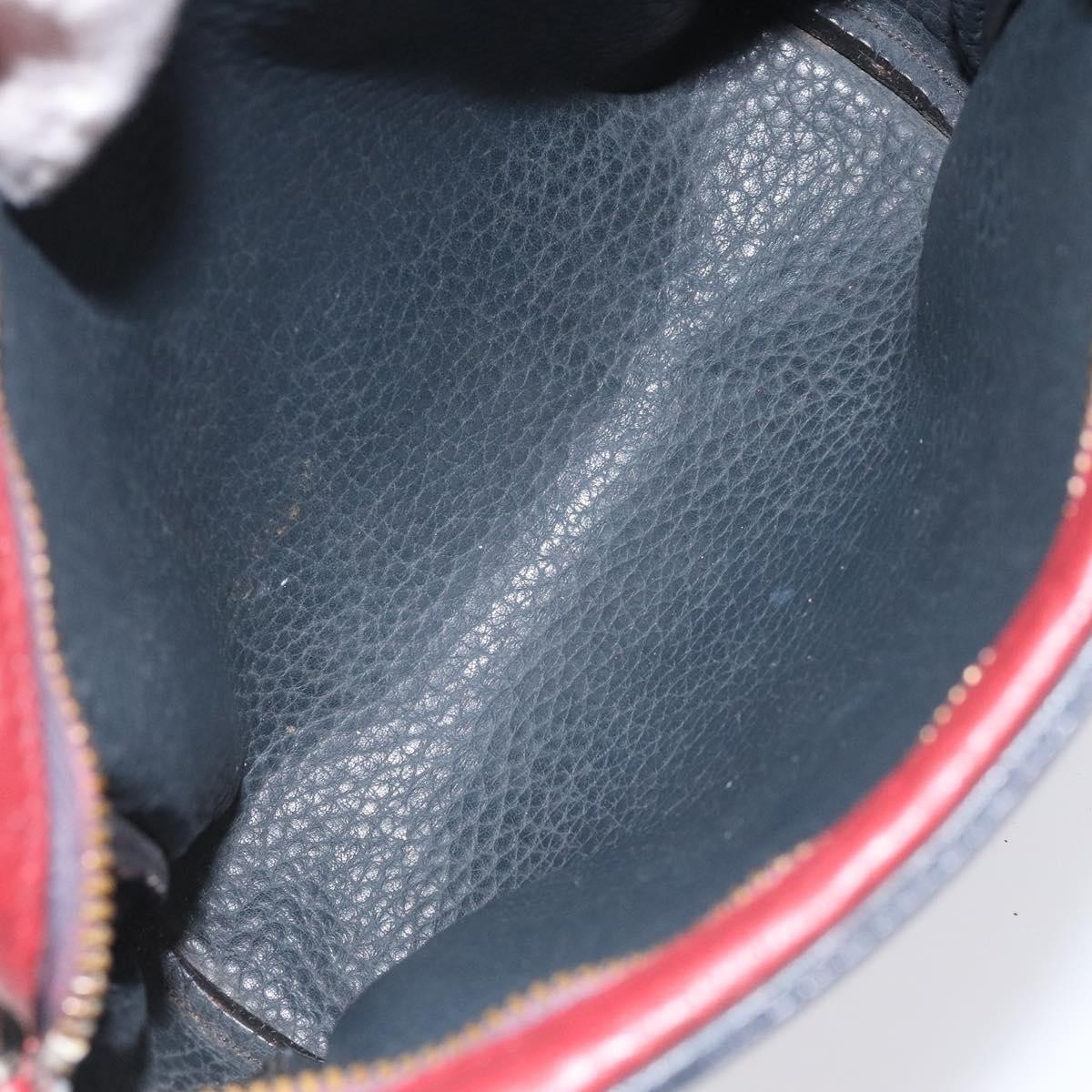 Hermès Hermes Jockey shoulder bag Leather Navy