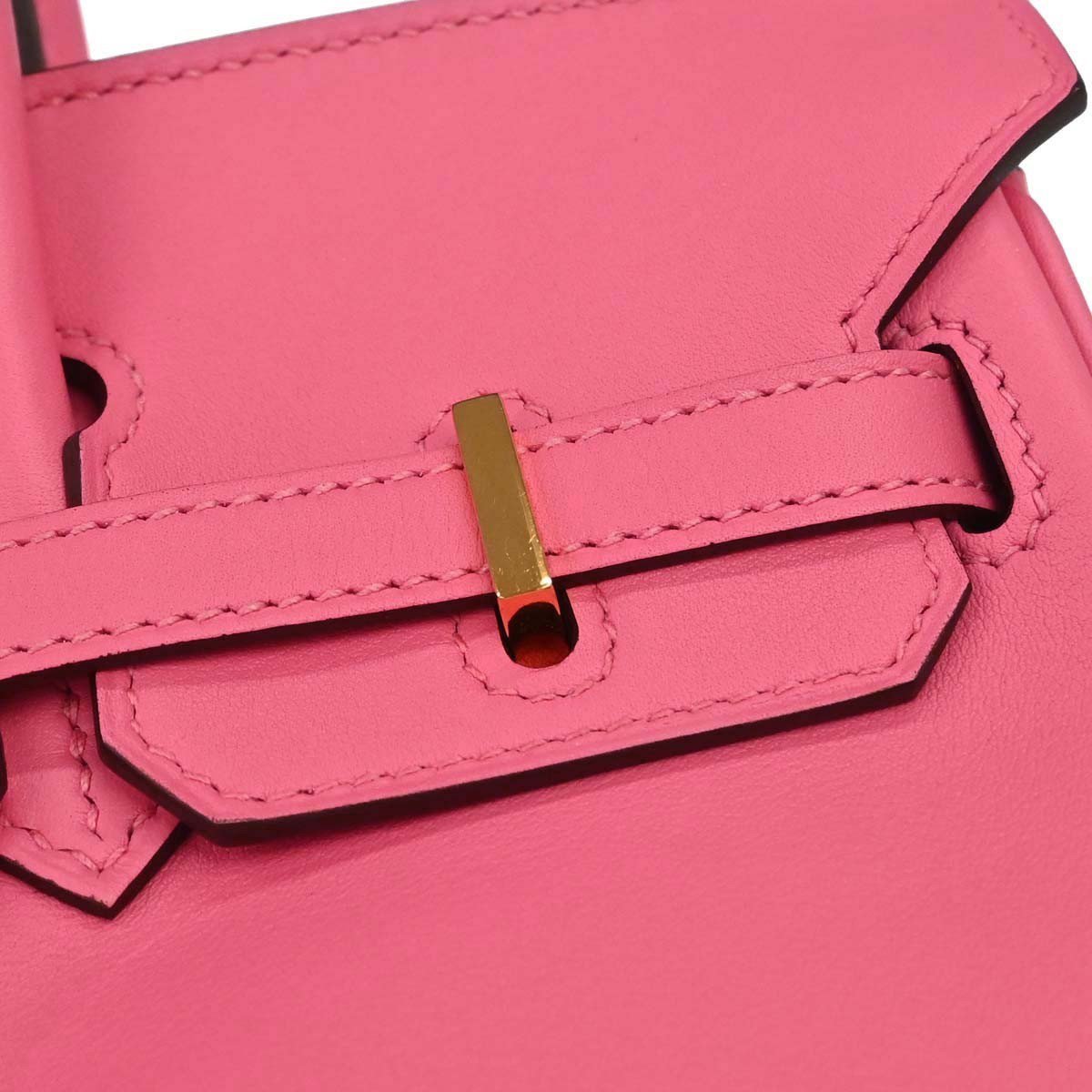 Hermès Hermes Birkin Pink Azalea Swift with Gold Hardware 25 Roze
