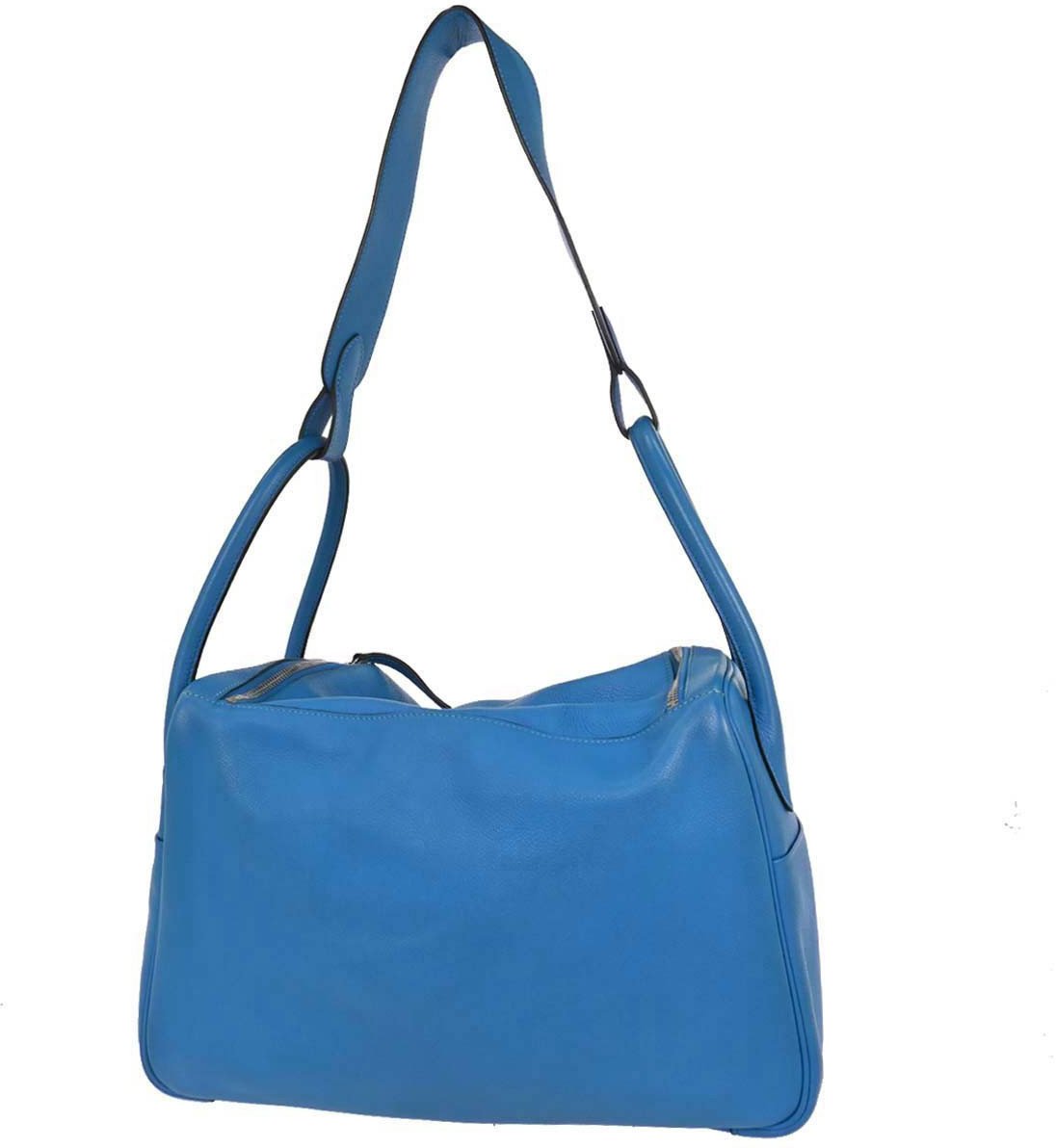 Hermès Hermes Lindy Bag Evercolor 34 Blauw