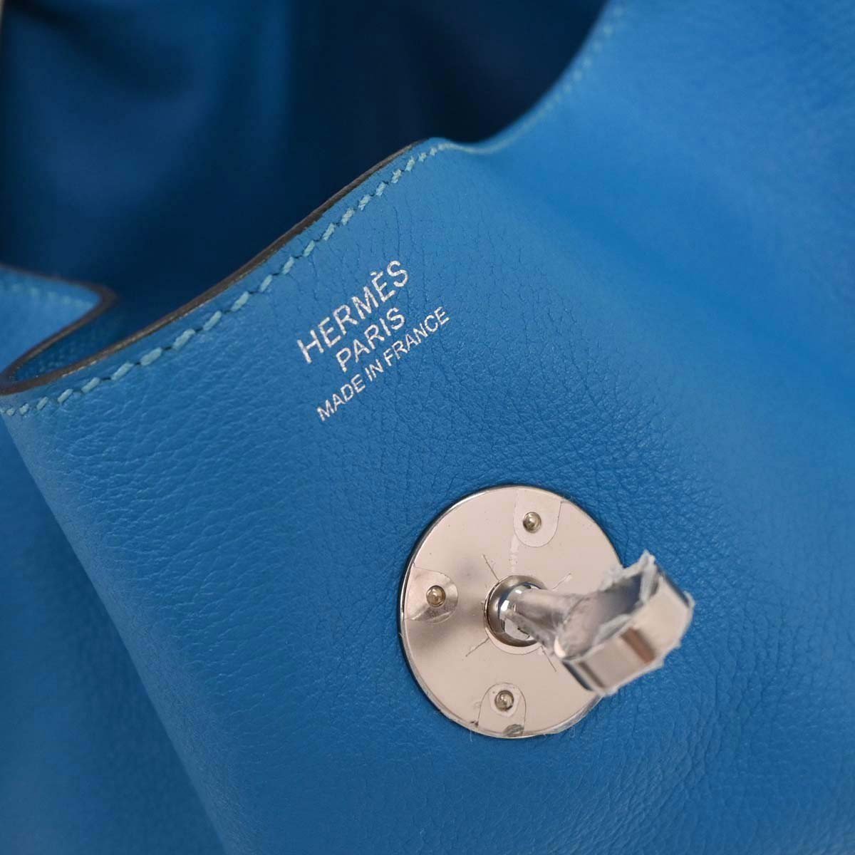 Hermès Hermes Lindy Bag Evercolor 34 Blauw