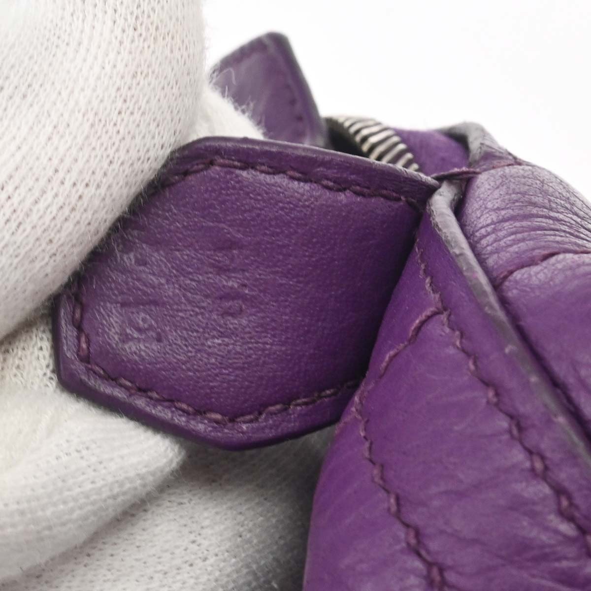 Hermès Hermes Bolide Taurillon Paars