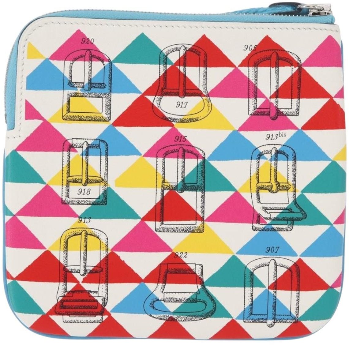 Hermès Hermes Carre Pocket Pouch Printed Swift Divers