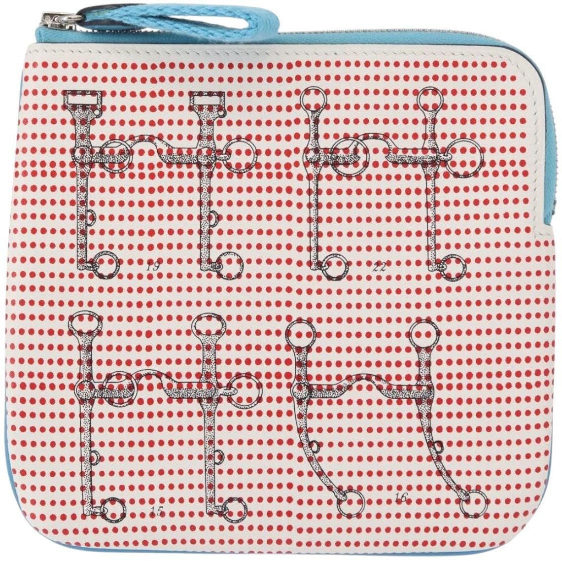 Hermès Hermes Carre Pocket Pouch Printed Swift Divers