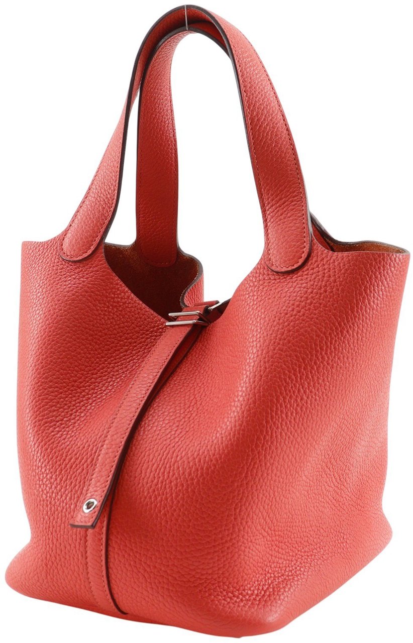 Hermès Hermes Picotin Lock Clemence GM Roze