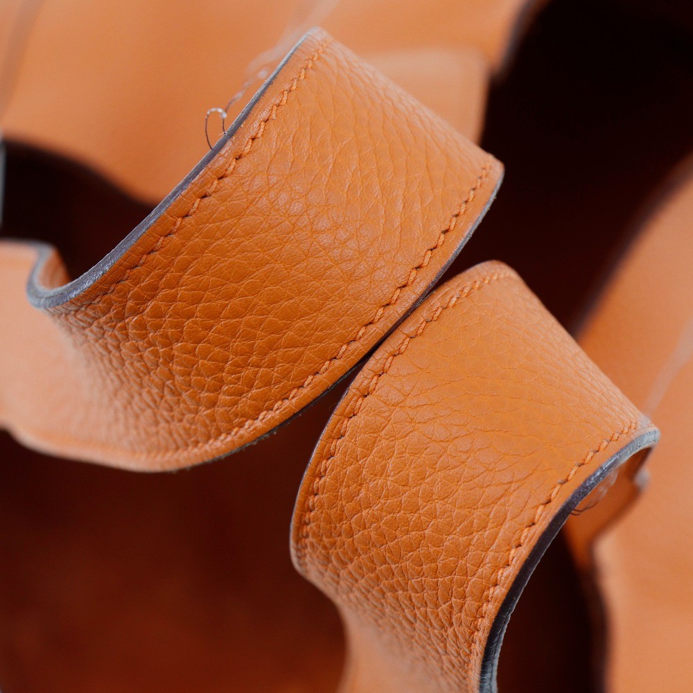 Hermès Hermes Picotin Lock Bag Clemence GM Oranje