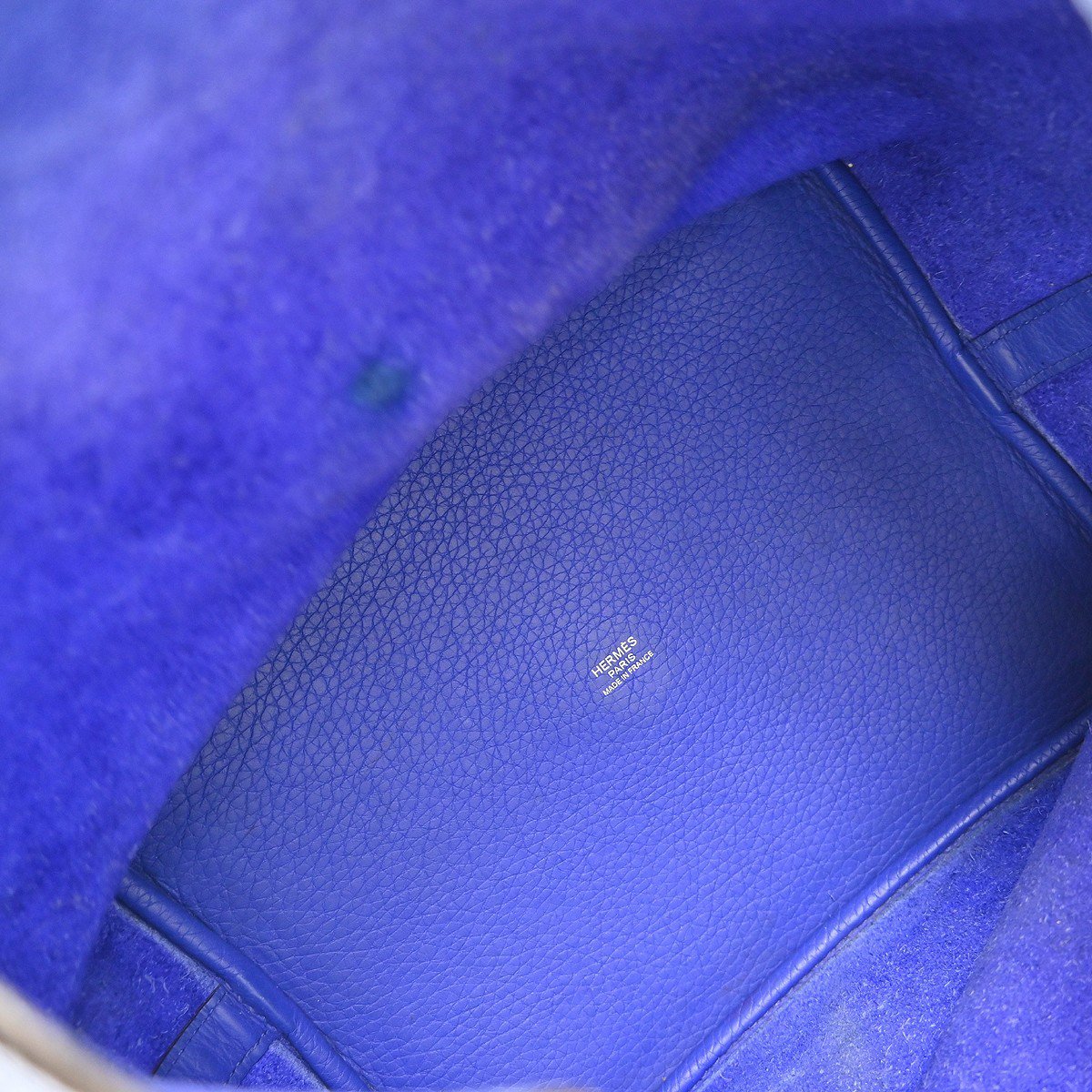 Hermès Hermes Picotin Lock Bag Clemence GM Blauw