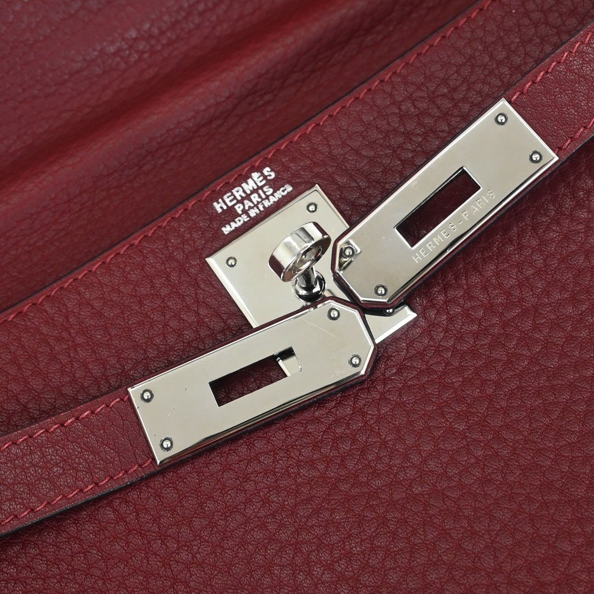 Hermès Hermes Kelly Ado Backpack Fjord 28 Rood