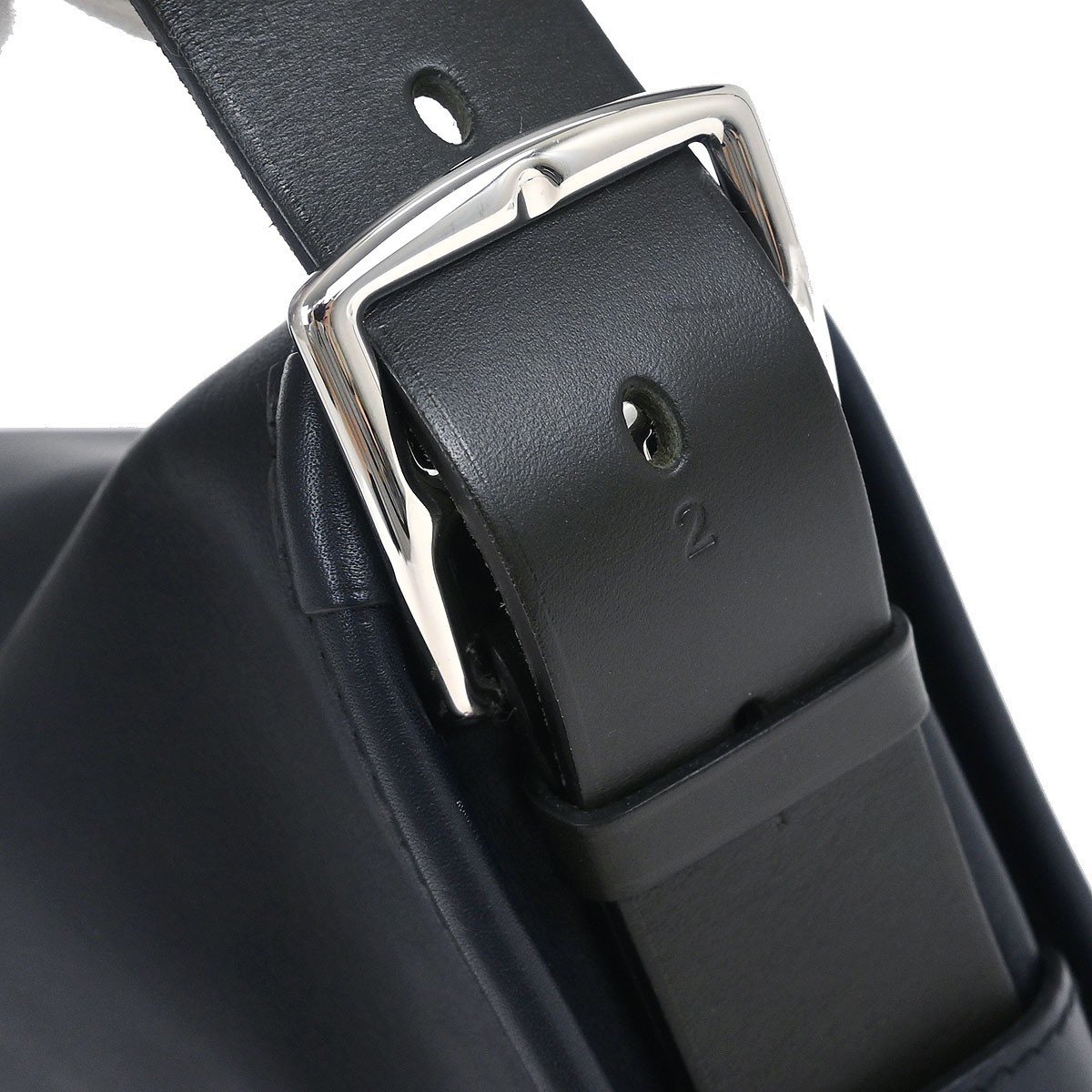 Hermès Hermes Barda Messenger Bag Veau Sikkim 30 Blauw