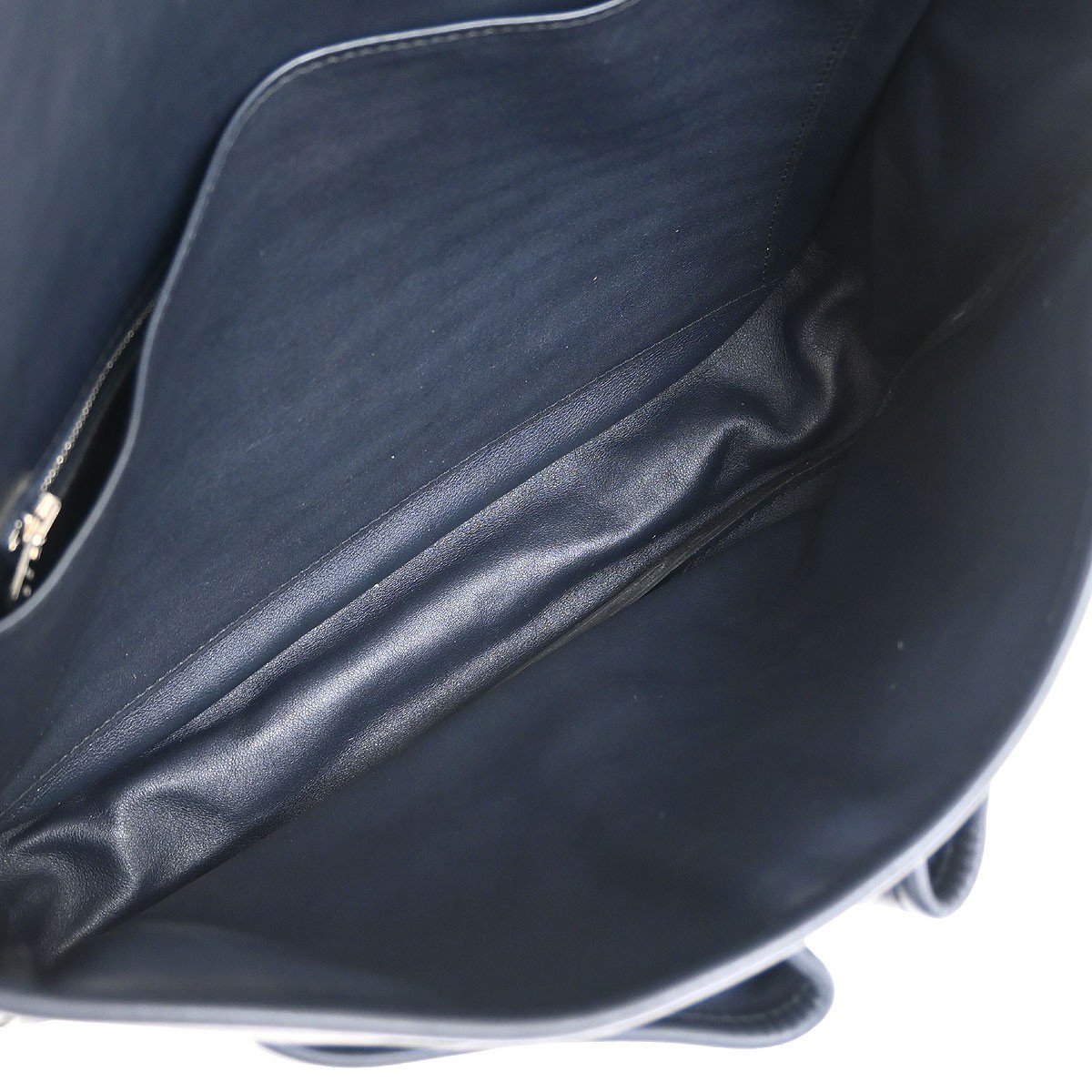 Hermès Hermes Barda Messenger Bag Veau Sikkim 30 Blauw