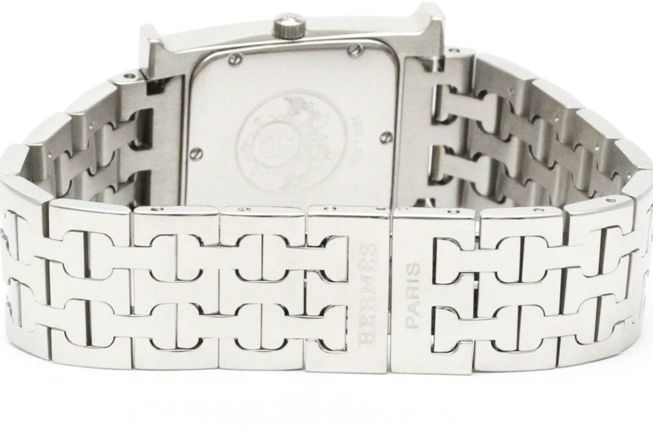 Hermès Hermes Heure H Quartz Watch Stainless Steel 26 Divers