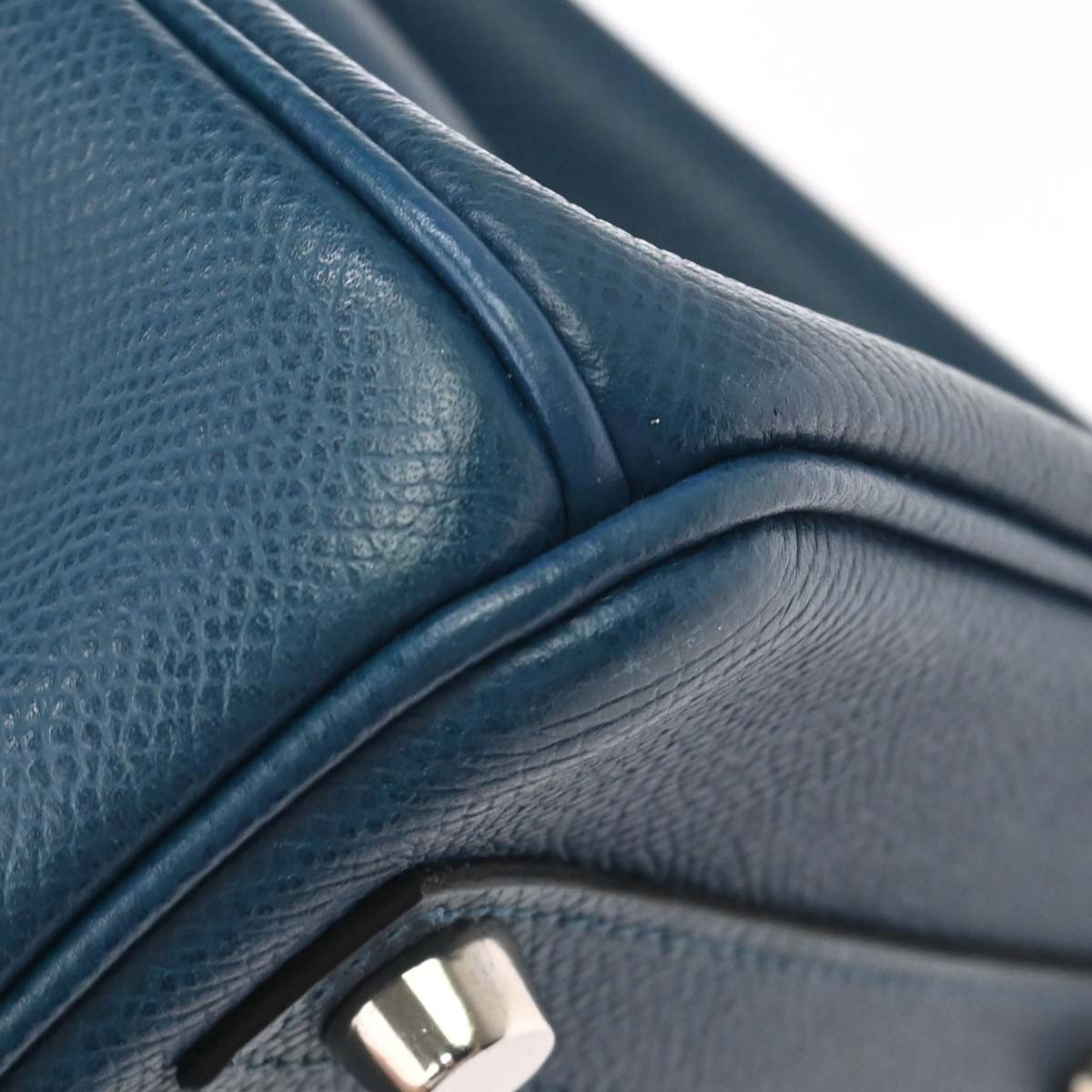 Hermès Hermes Birkin Blue Togo with Palladium Hardware 30 Blauw