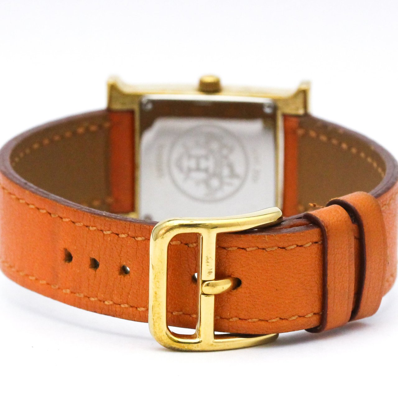 Hermès Hermes Heure H Quartz Stainless Steel and Leather 21 Divers