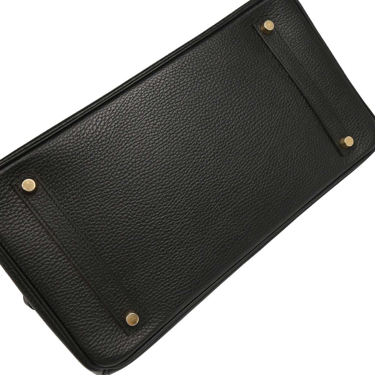 Hermès Hermes Birkin Handbag Black Ardennes with Gold Hardware 35 Zwart