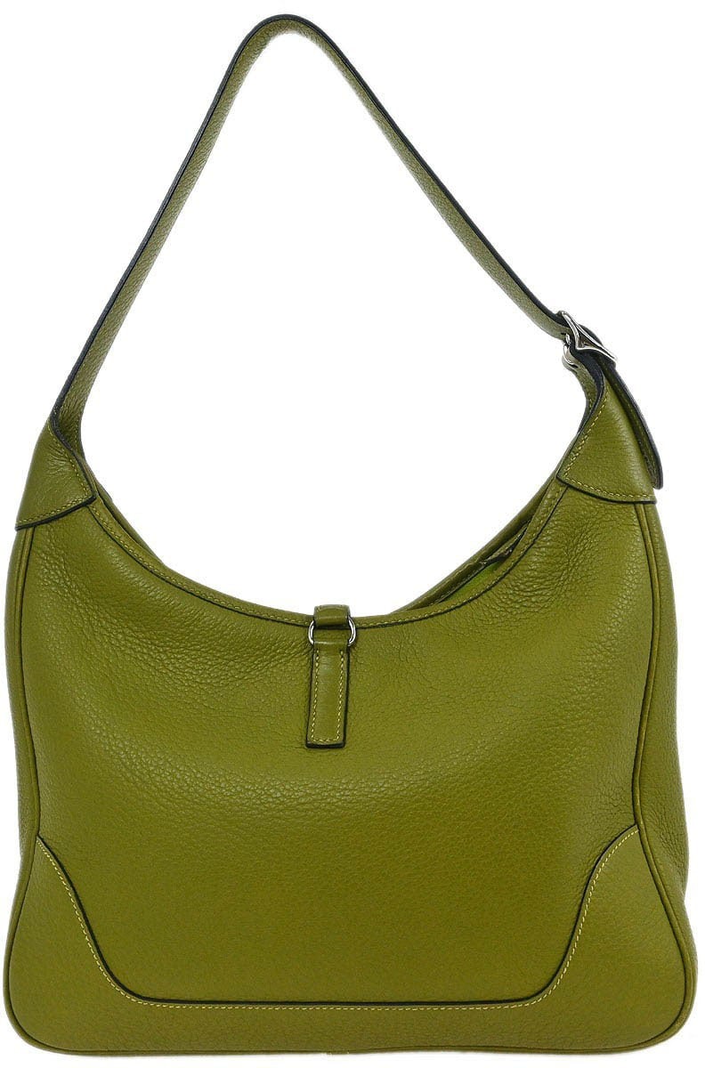 Hermès Hermes Trim Bag Clemence 31 Groen