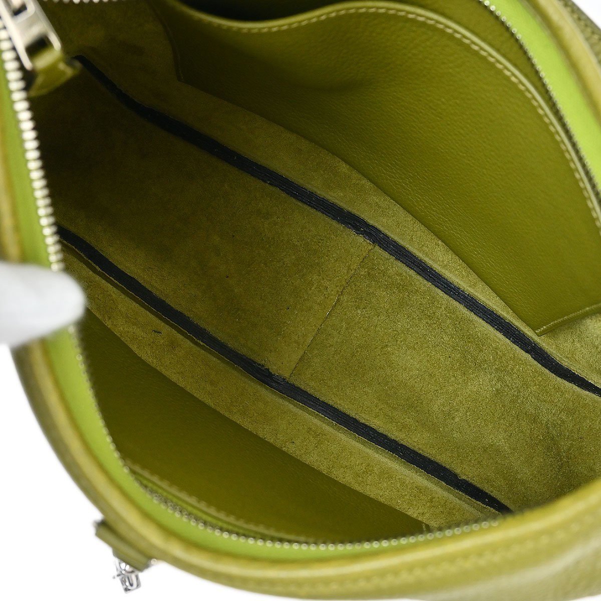 Hermès Hermes Trim Bag Clemence 31 Groen
