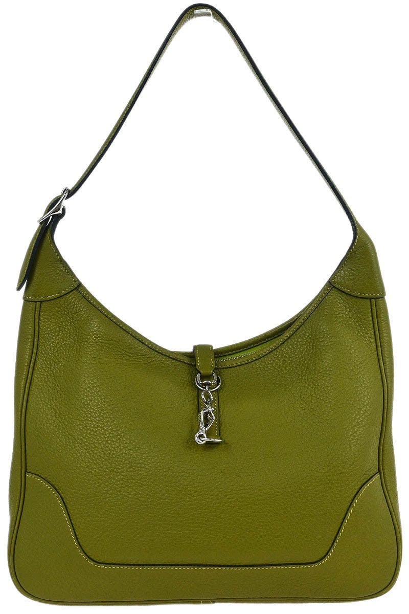 Hermès Hermes Trim Bag Clemence 31 Groen