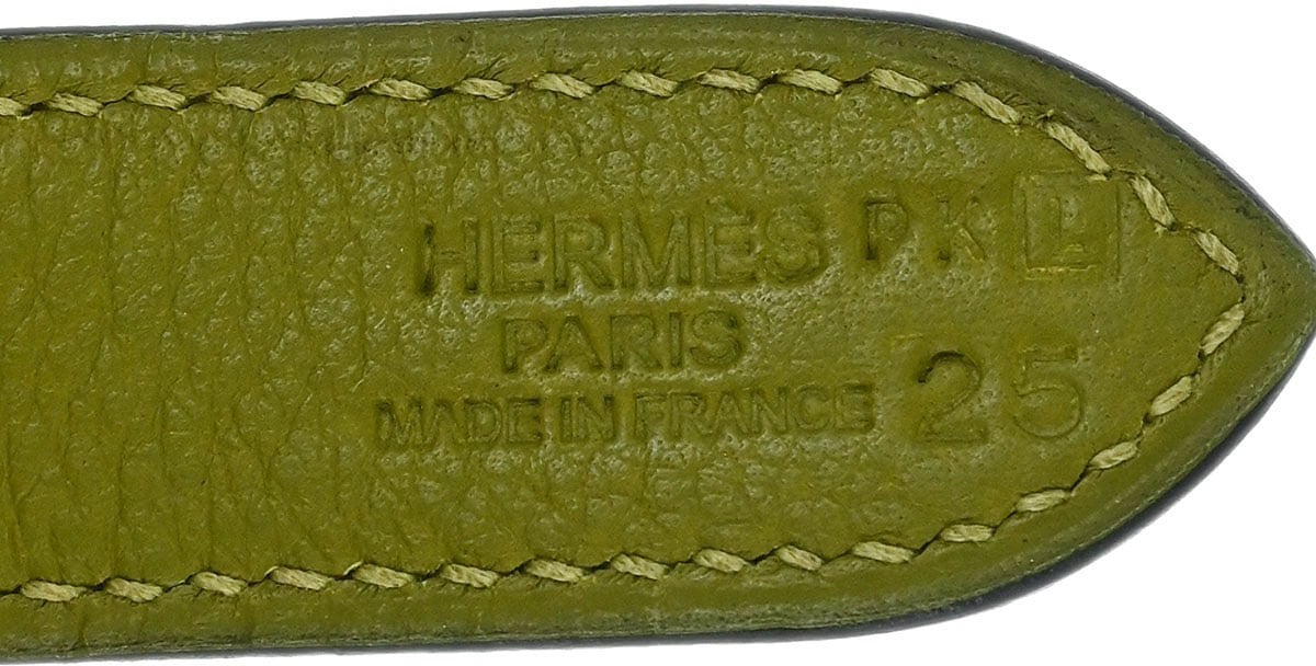 Hermès Hermes Trim Bag Clemence 31 Groen