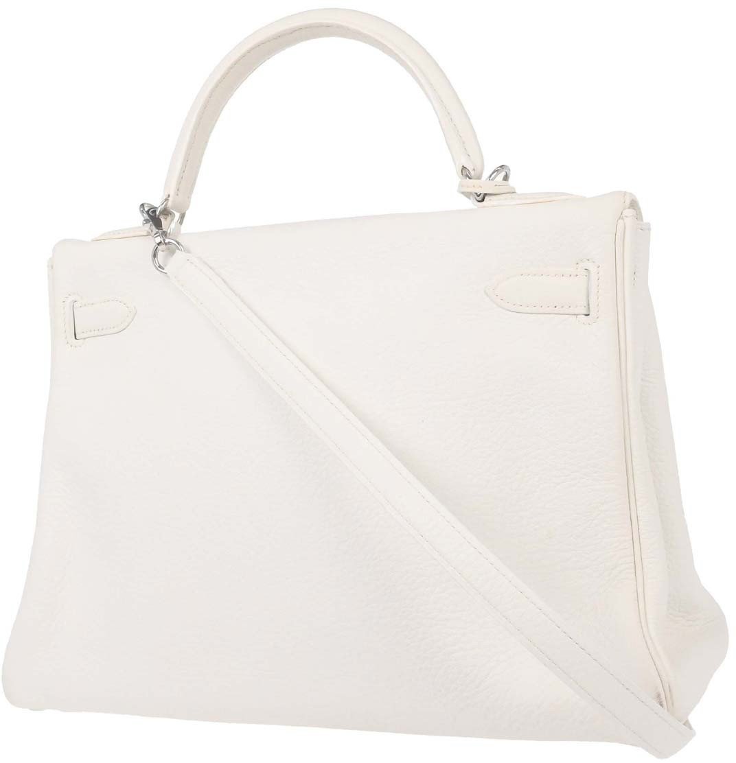 Hermès Hermes Kelly retourne Clémence Taurillon Wit