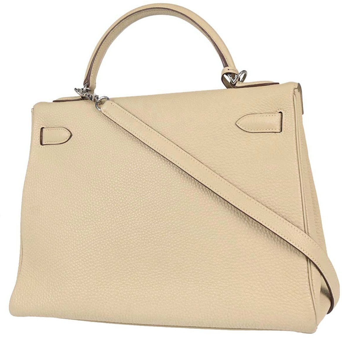 Hermès Hermes Kelly retourne Togo 32 Beige