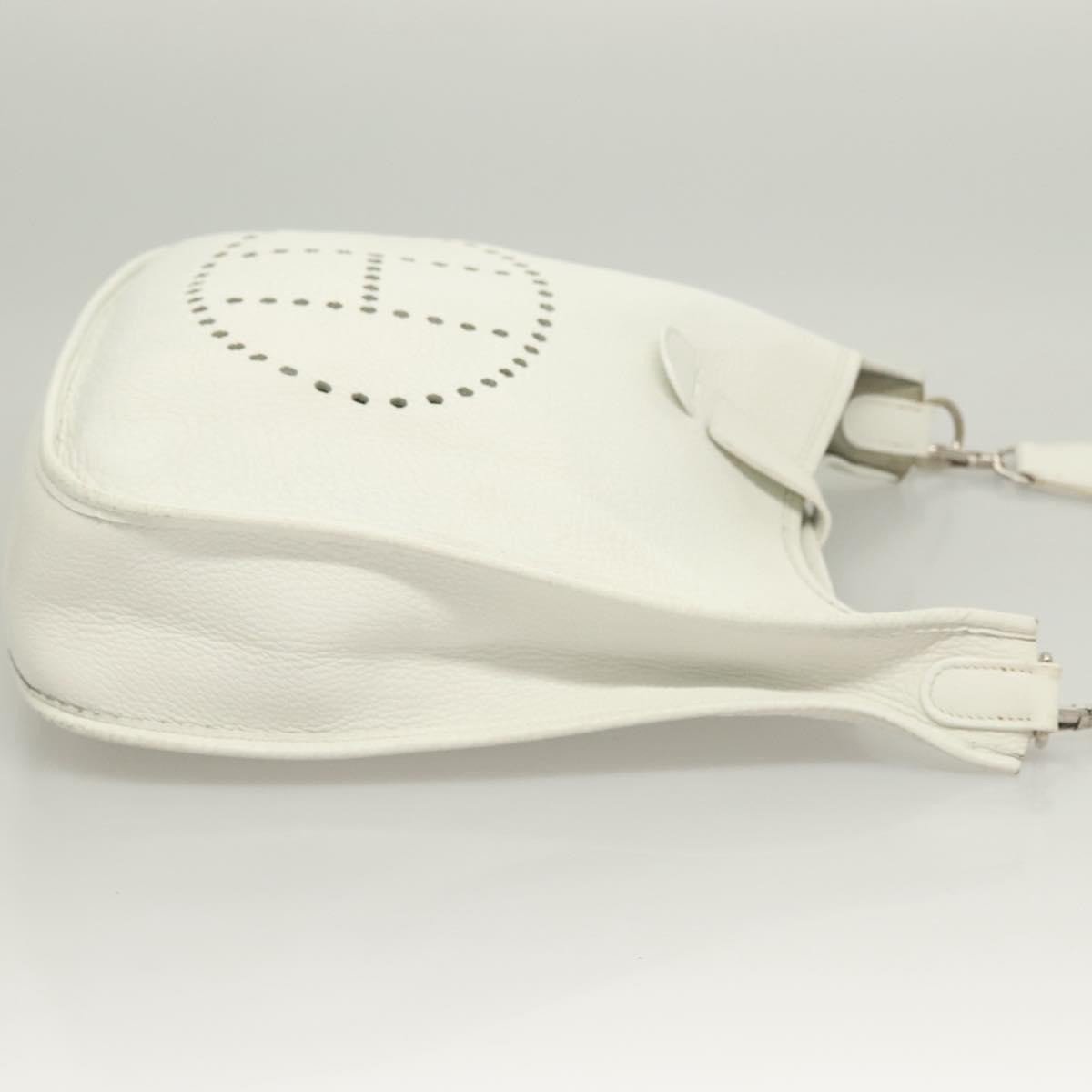 Hermès Hermes Evelyne Bag Gen I Togo GM Wit