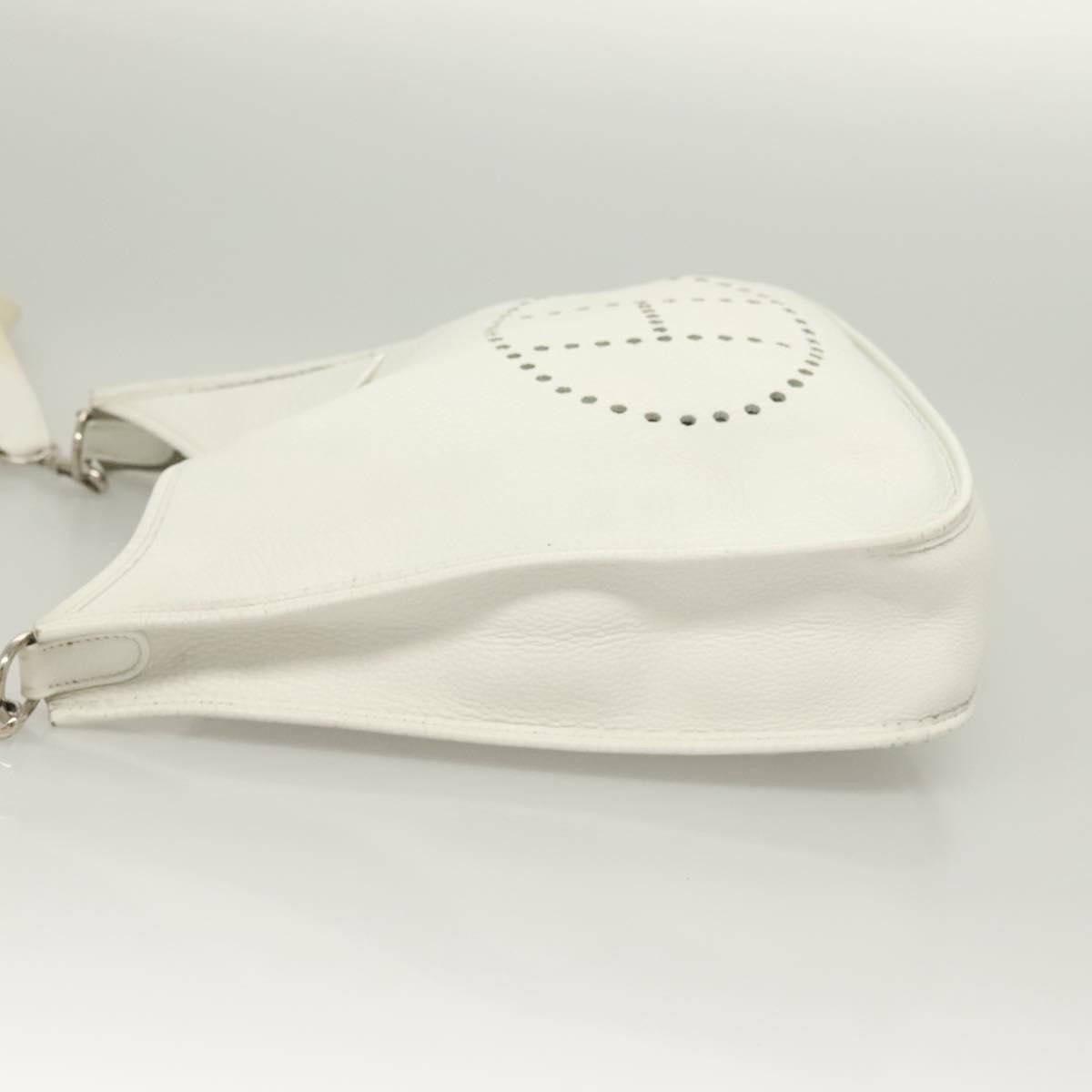 Hermès Hermes Evelyne Bag Gen I Togo GM Wit