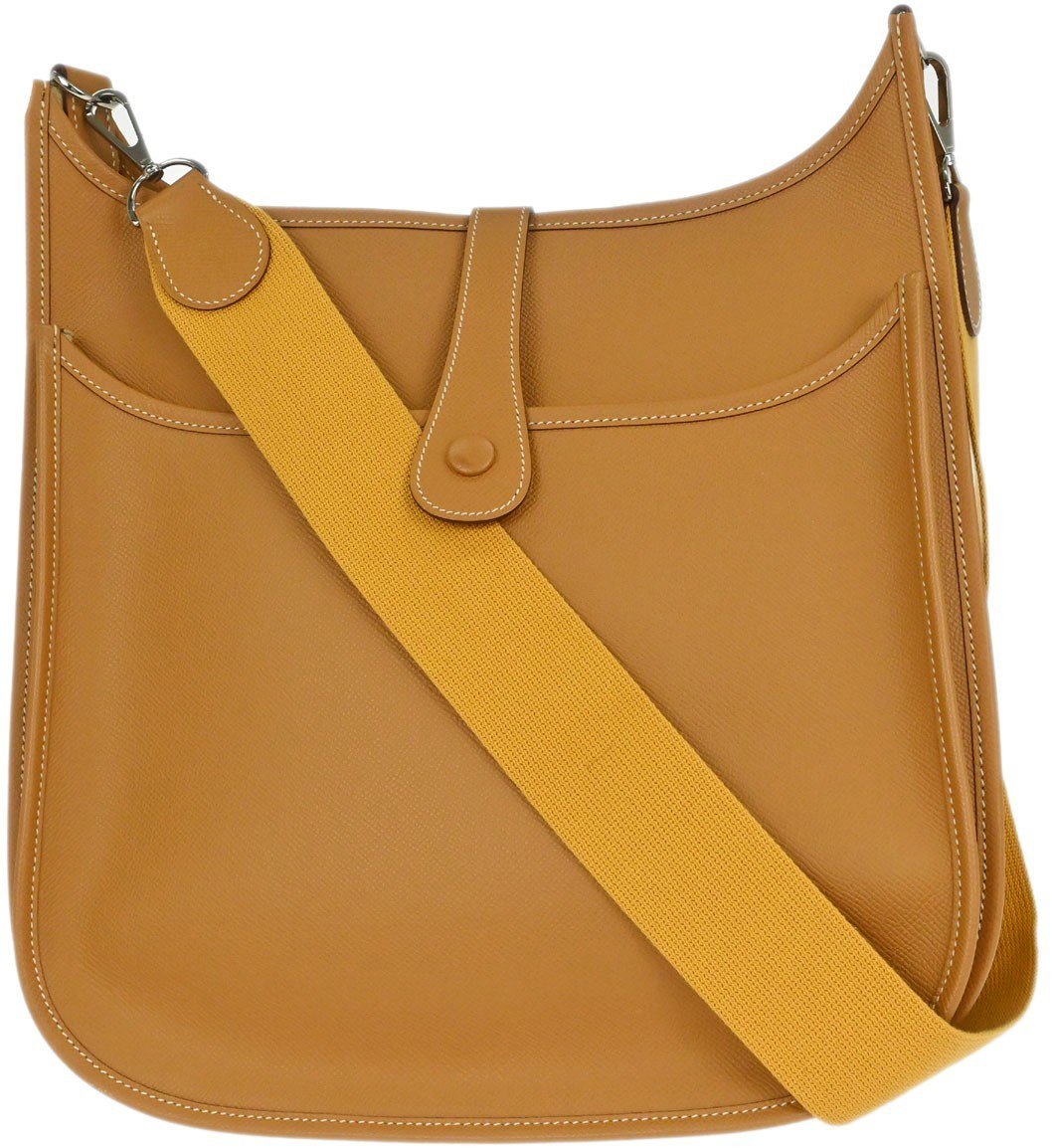 Hermès Hermes Evelyne Bag Gen II Epsom GM Bruin