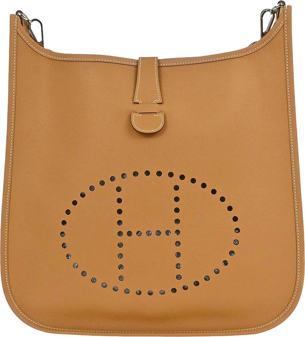 Hermès Hermes Evelyne Bag Gen II Epsom GM Bruin