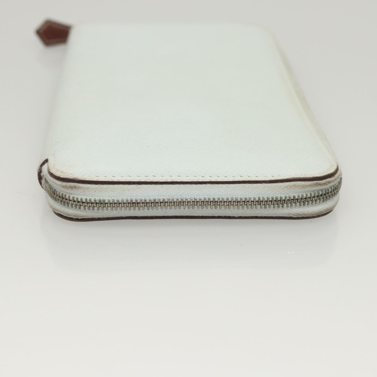 Hermès Hermes Azap Zip Around Wallet Epsom Long Blauw