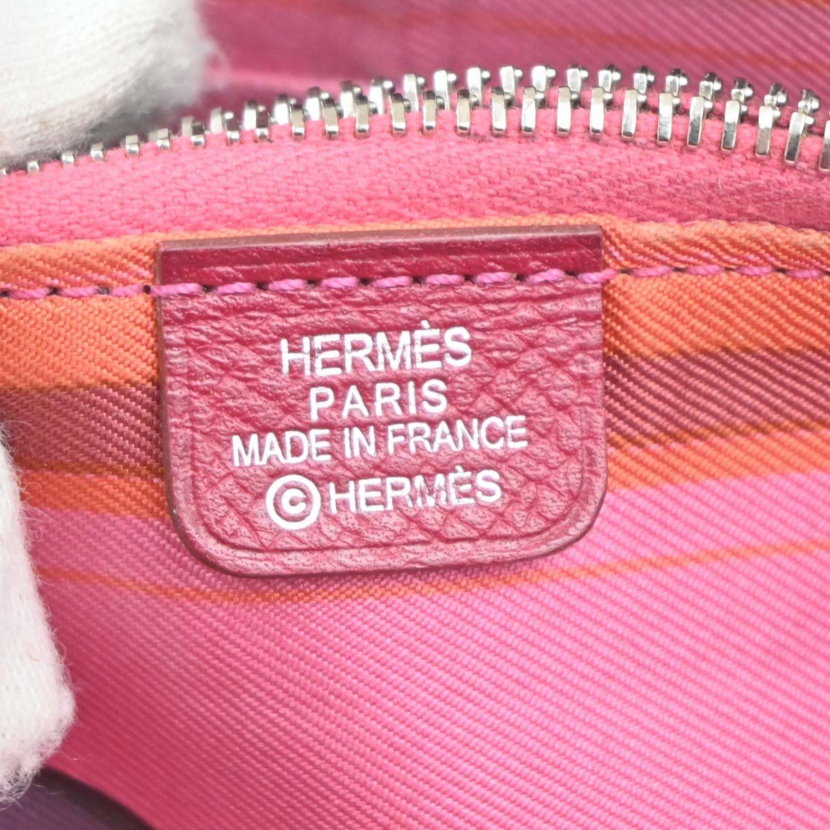 Hermès Hermes Azap Zip Around Epsom Long Rood