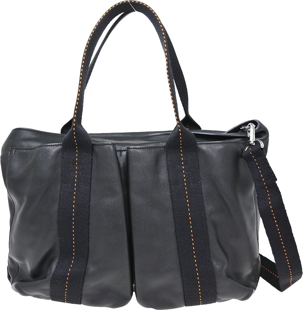 Hermès Hermes Horizontal Caravan Leather MM Zwart