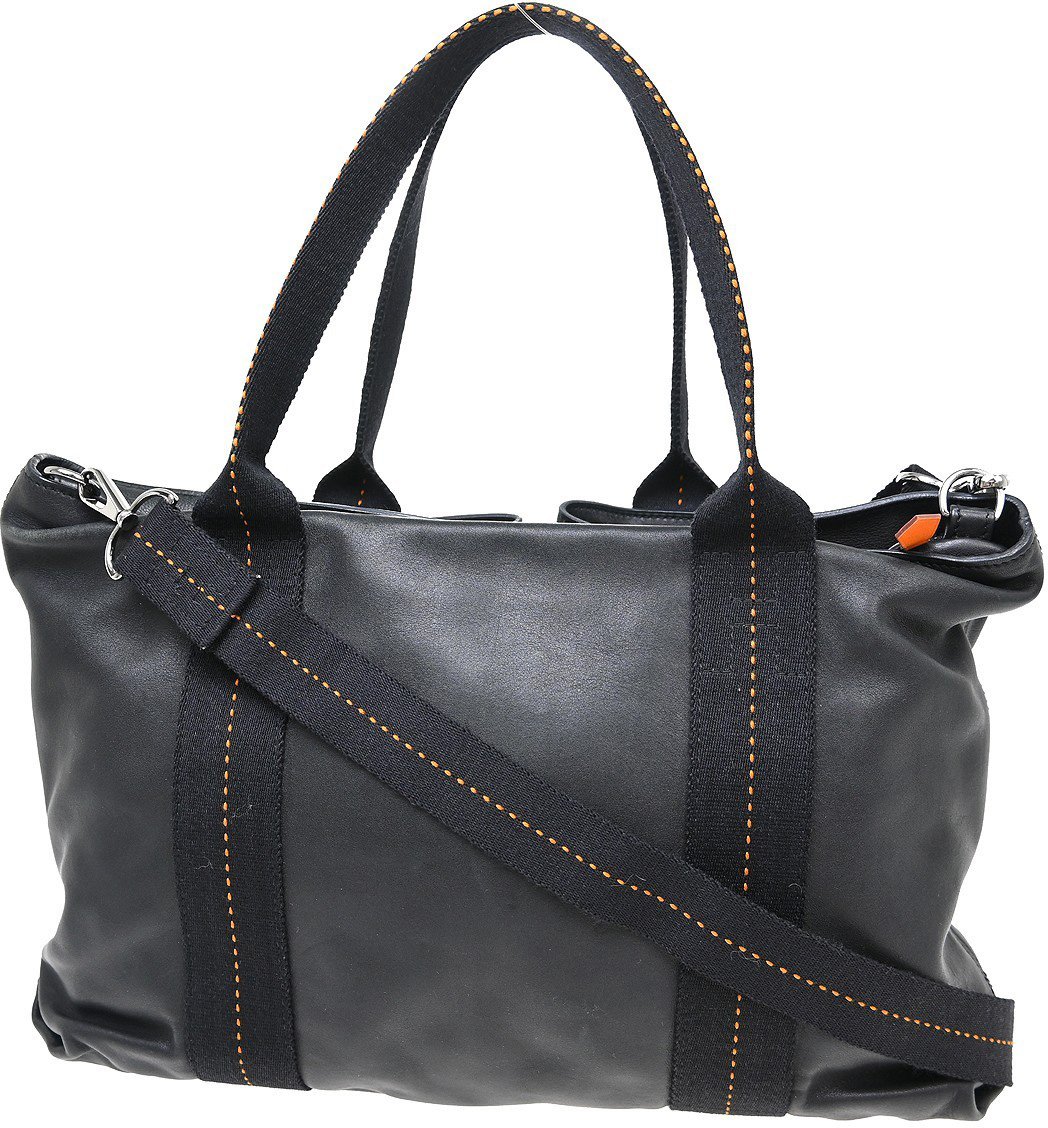 Hermès Hermes Horizontal Caravan Leather MM Zwart