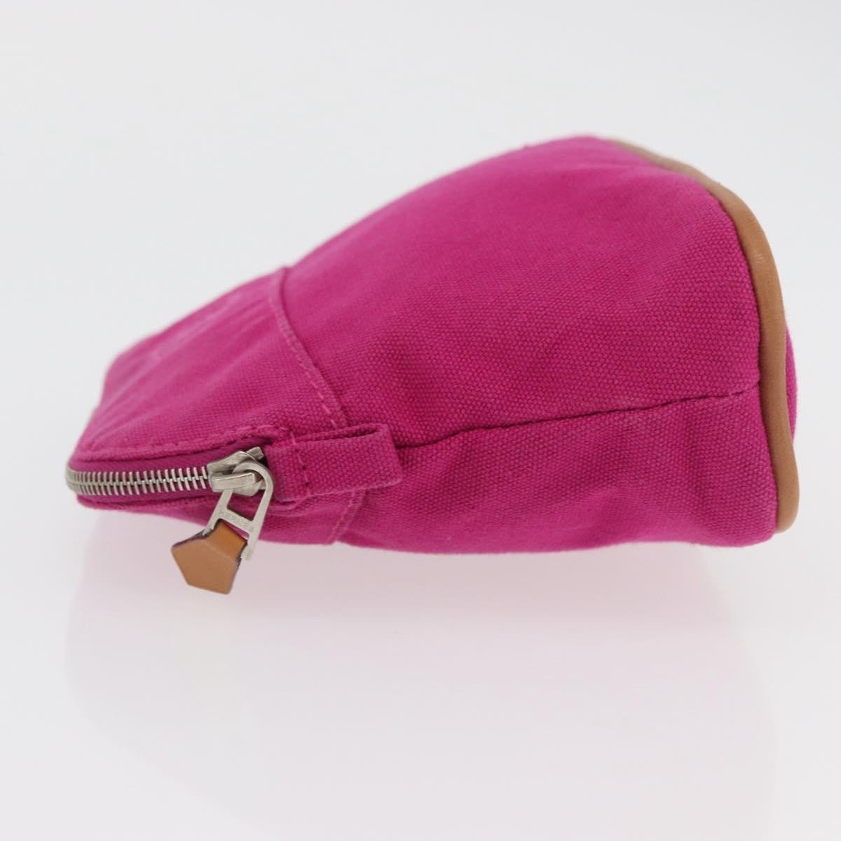 Hermès Hermes Bolide Travel Pouch Canvas MM Roze