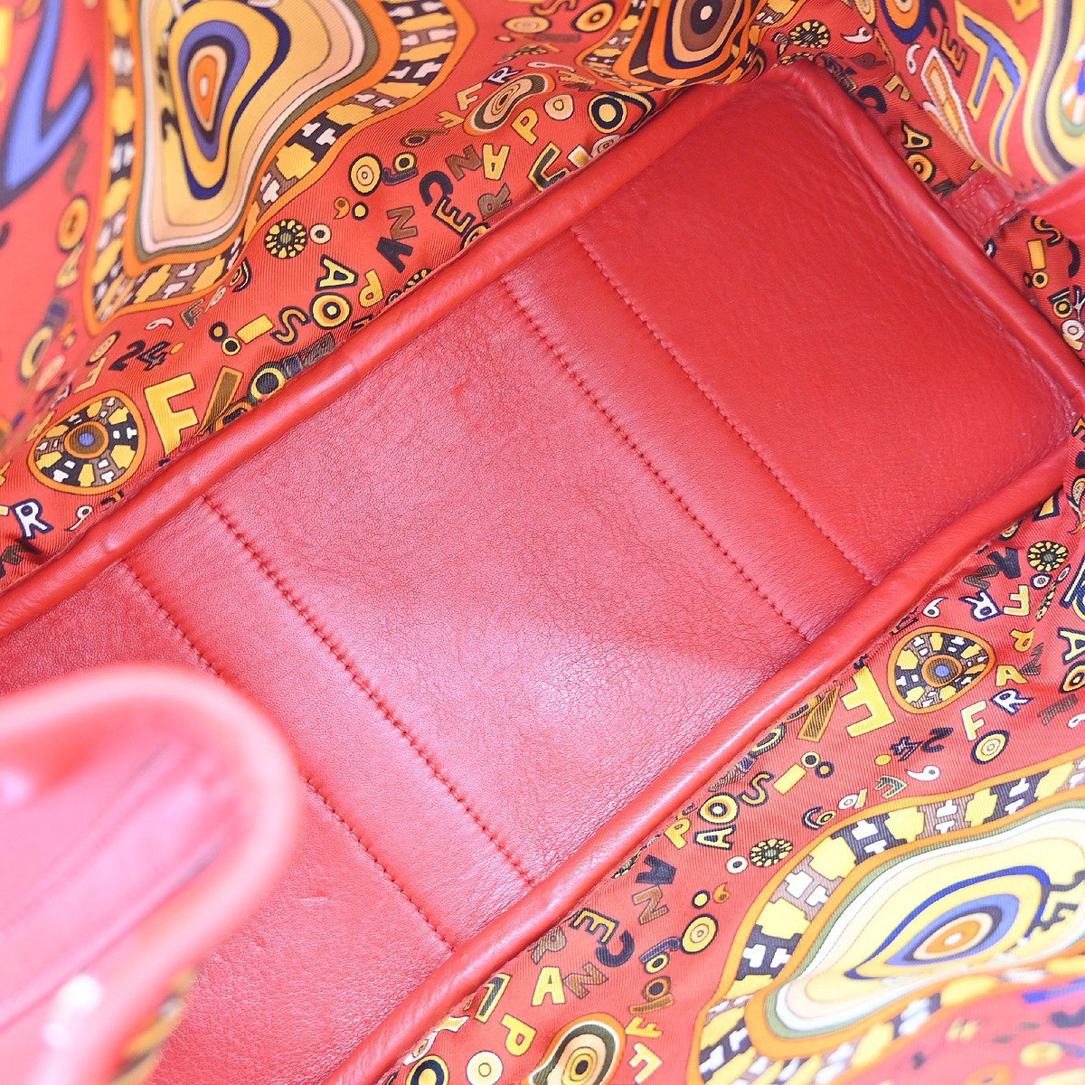 Hermès Hermes Bolduc Twilly Garden Party Tote Leather TPM Rood
