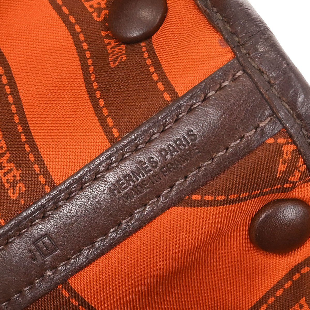 Hermès Hermes Bolduc Twilly Garden Party Tote Leather TPM Bruin