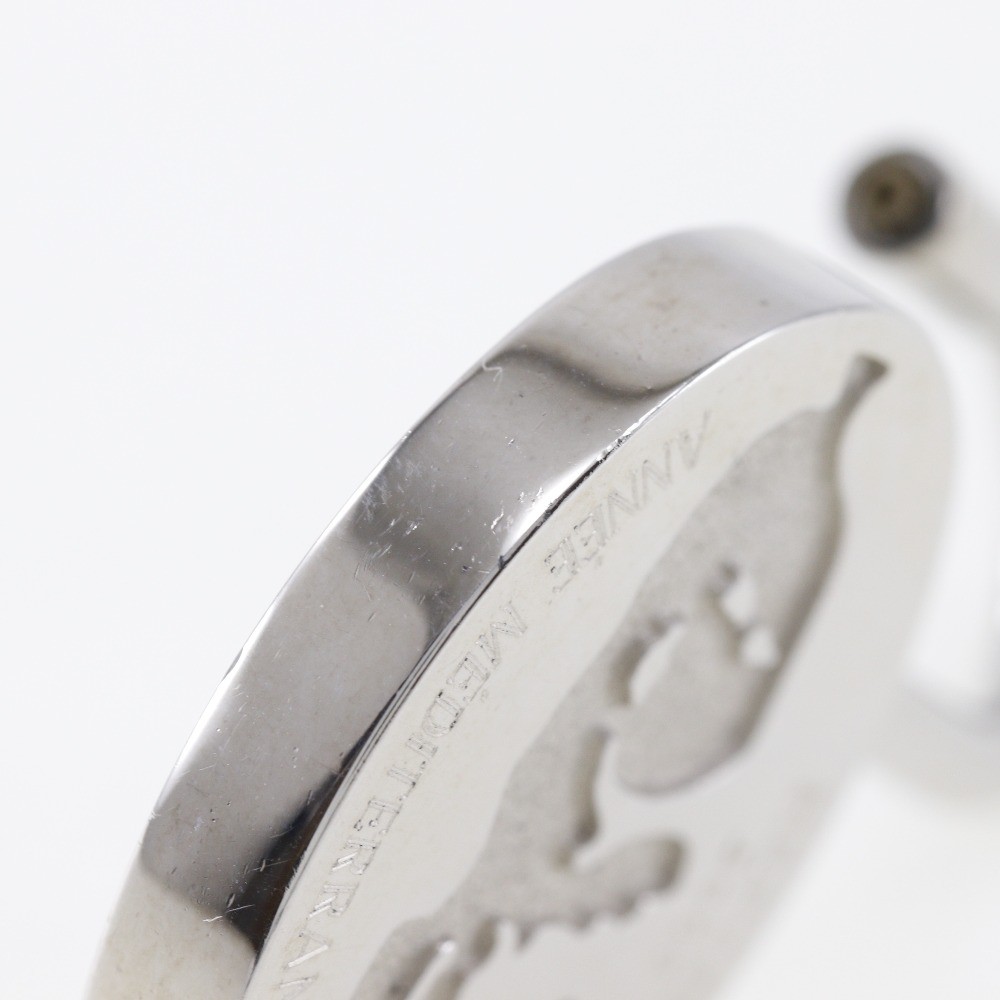 Hermès Hermes Annee Mediterranee Cadena Charm Necklace Metal and Metal Zilver