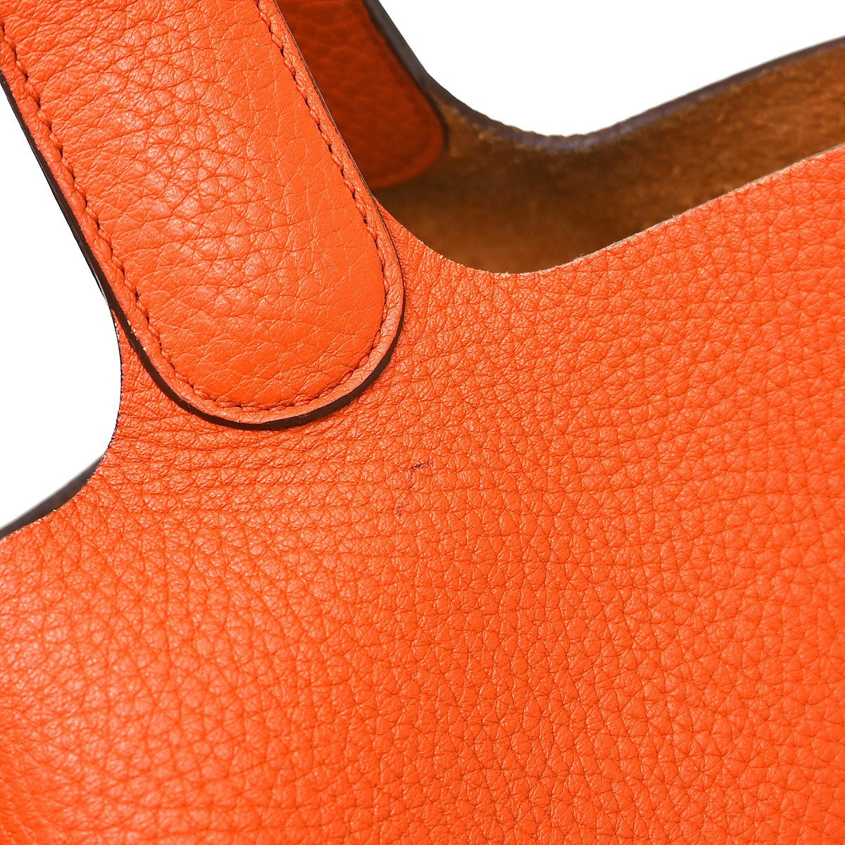 Hermès Hermes Picotin Clemence GM Oranje