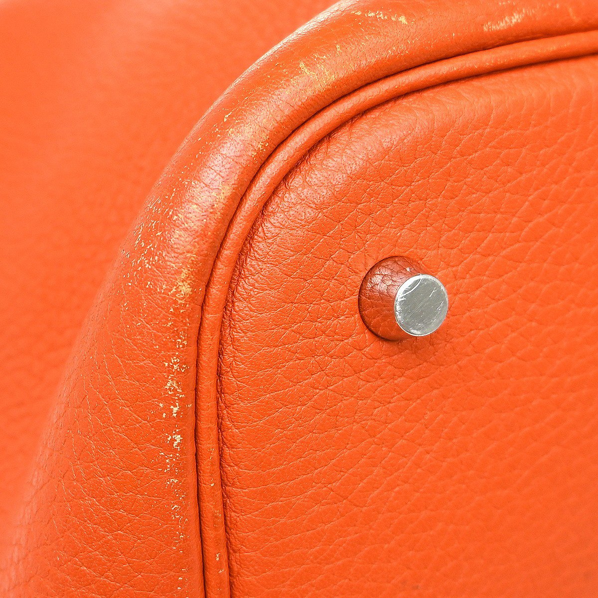 Hermès Hermes Picotin Bag Clemence GM Oranje