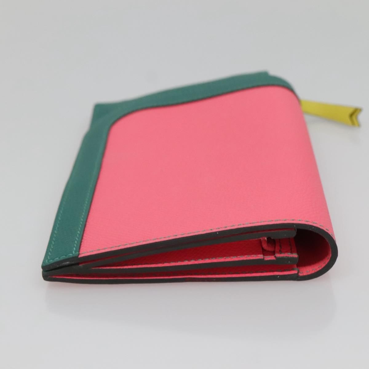 Hermès Hermes Camail Wallet Epsom Long Roze