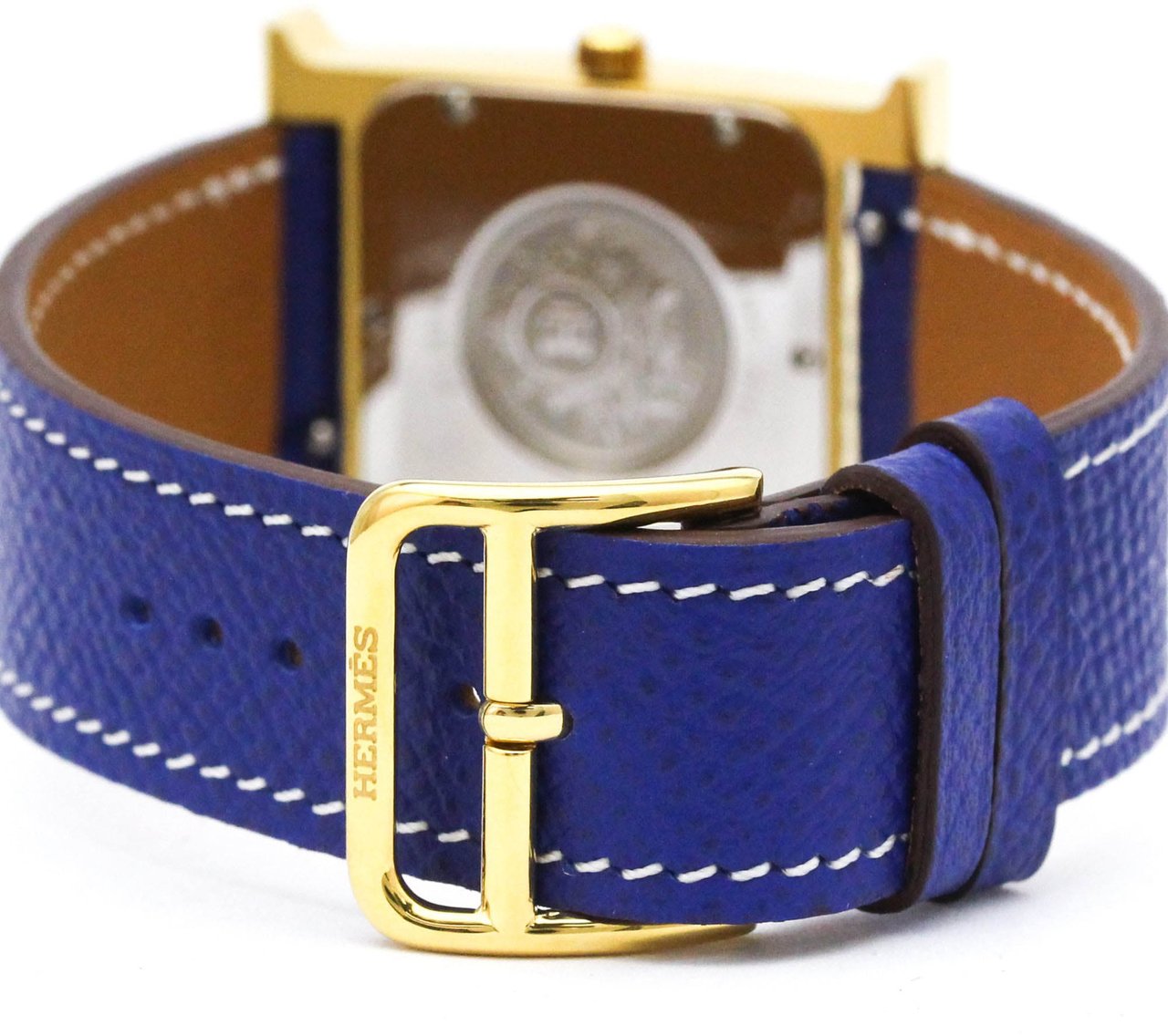 Hermès Hermes Heure H Quartz Stainless Steel and Leather 26 Divers
