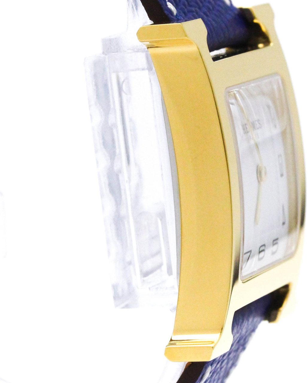 Hermès Hermes Heure H Quartz Stainless Steel and Leather 26 Divers