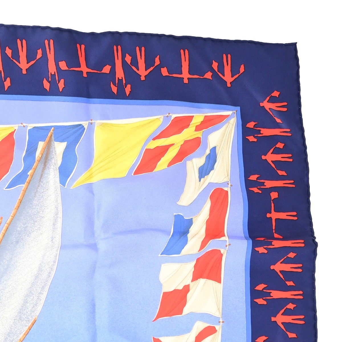 Hermès Hermes Carré 90 Silk multicolor 90 x 90 cm Blauw