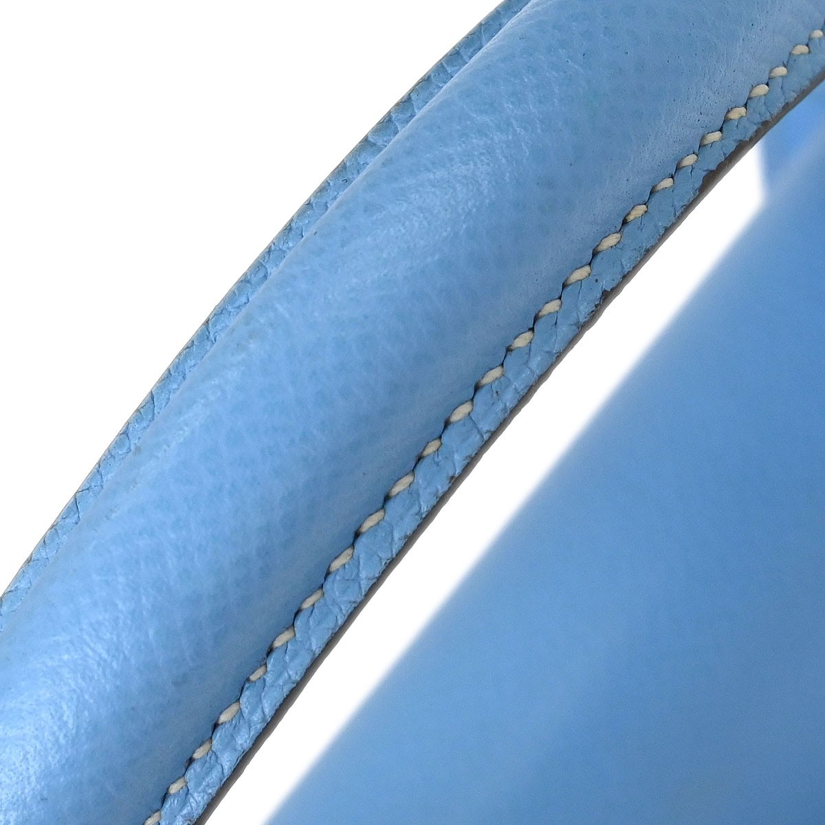 Hermès Hermes Kelly Handbag Blue Epsom with Palladium Hardware 35 Blauw