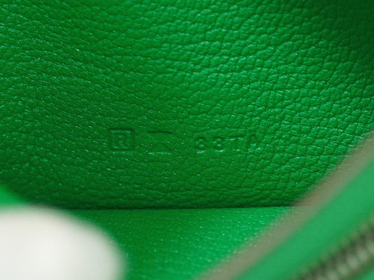 Hermès Hermes Bearn Wallet Chevre Mysore Long Blauw