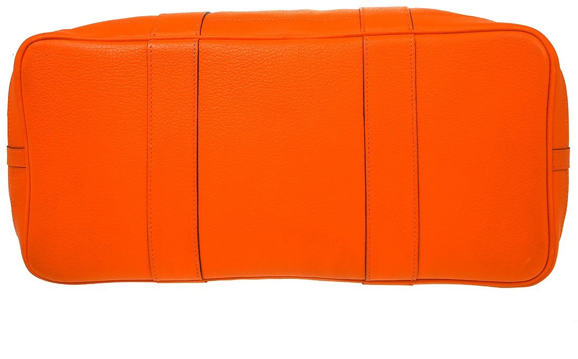 Hermès Hermes Garden Party Tote Toile and Leather 36 Oranje