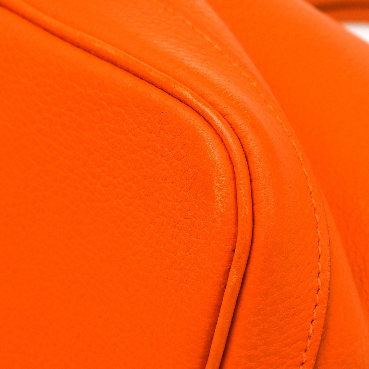 Hermès Hermes Garden Party Tote Toile and Leather 36 Oranje