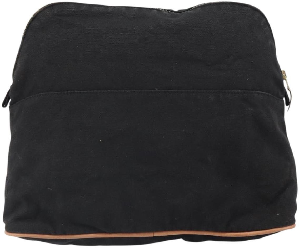 Hermès Hermes Bolide Pouch Canvas Zwart