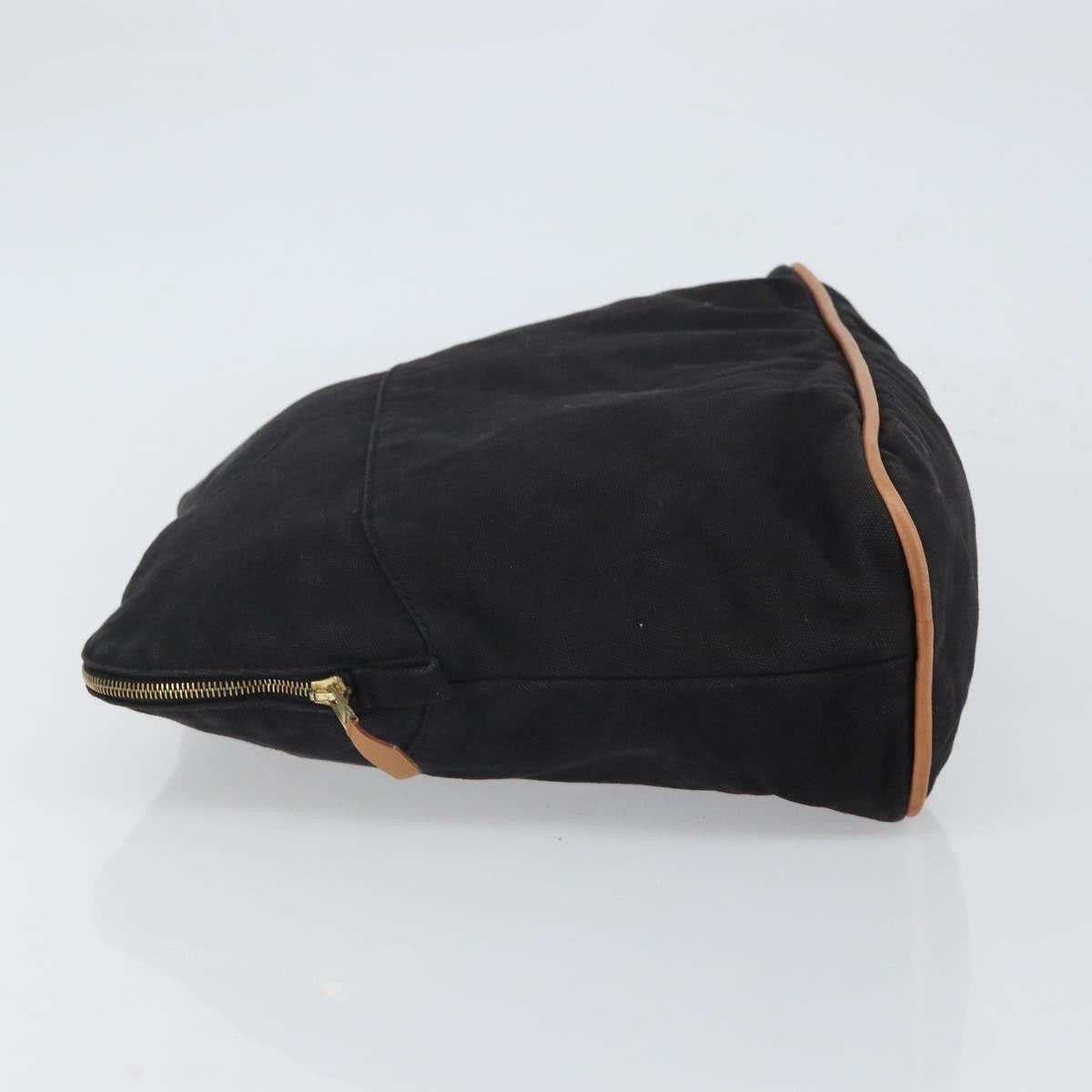 Hermès Hermes Bolide Pouch Canvas Zwart